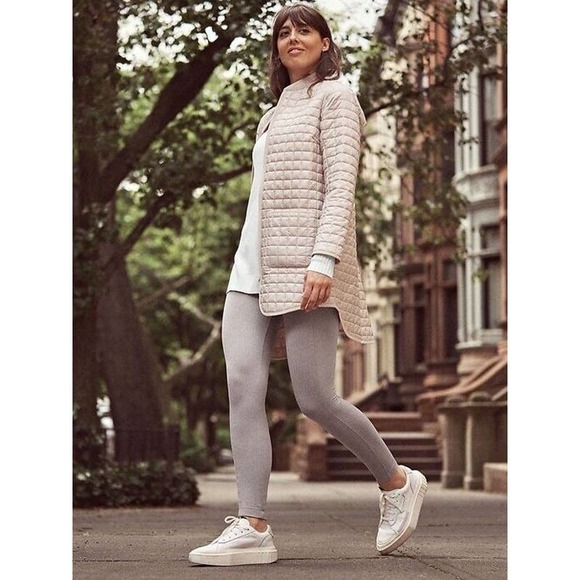 Athleta Jackets & Coats Athleta Grandview Primaloft Shell Tan Quilted Featherless Jacket